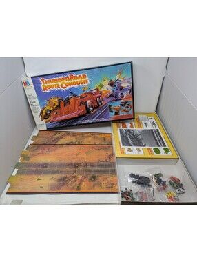 Thunder Road Complete Vintage Board Game by Milton Bradley (1986)